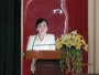 Bà Phan Thu Hằng - Trưởng phòng Giáo dục Mầm non